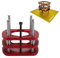Router Table Lift System,Router Lift, Aluminum Alloy Router Lift System, 4 Screw, Router Lift Base for 2.52 Inch to 2.598 Inch Diameter Motors
