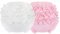 Billion Xin Kleinkind Unterhosen Mädchen Baby Rüschen Höschen Windel Abdeckung Baumwolle Baby Girl Bloomers (Weiß + Rosa)