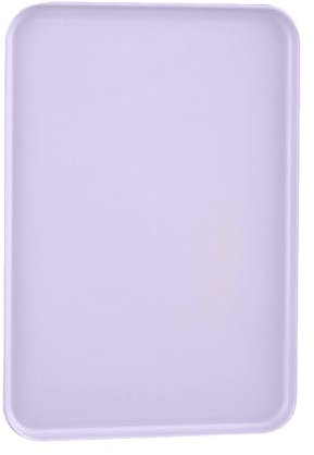 Tainrunse Serviertablett Große Kapazität Praktisches Lebensmittelechtes Ablagetablett Attraktiv Lila L