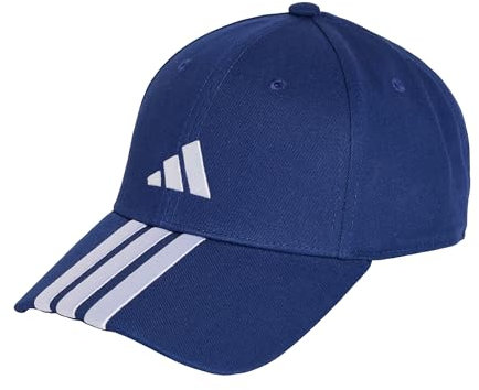 adidas Unisex Bball 3S Cap New Logo, Dark Blue/White, M