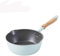 Wok-Pfanne, Bratpfanne, Bratpfanne, antihaftbeschichtet, zum Braten von Steak-Eiern, Wok-Stein-Kochtopf, allgemeine Verwendung für Gas- und Induktionsherde (Größe: Grauer Wolf), Vision (Grauer gr
