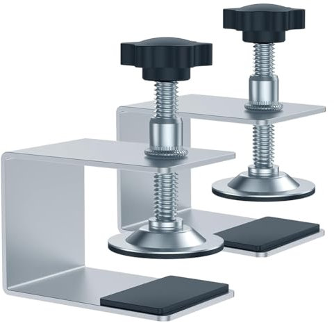 Osmond Cabinet Clamps,Installation Clamp Zinc Drawer Fixing Clip,Adjustable Cabinet Hardware Jig for Carpenter Cabinets Frame B