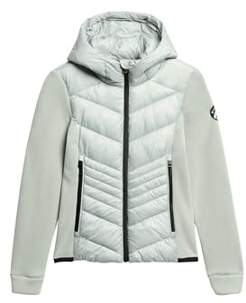 Superdry Damen Storm Fleecejacke mit Kapuze