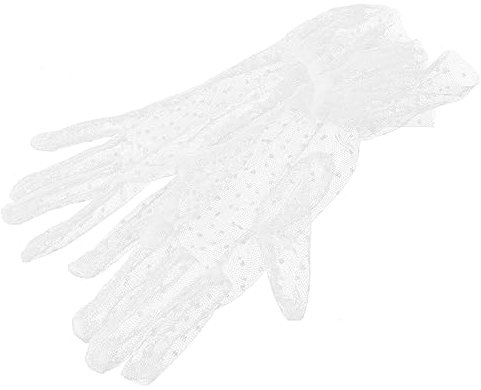 BESTYASH 1 Paar Kurze Spitzenhandschuhe für die Hochzeit halloween handschuhe accessoires weihnachten schwarze Handschuhe Damen Handschuhe Hochzeit kurze Handschuhe -Kurzhandschuhe