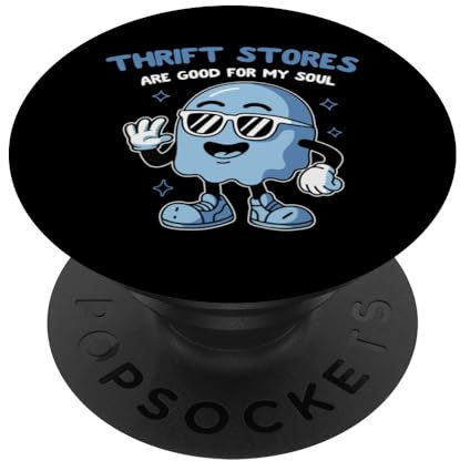 Las tiendas de segunda mano son buenas para mi alma PopSockets PopGrip Intercambiable