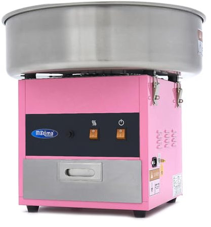 Maxima Gastro Zuckerwattemaschine - Ø 52cm - Rosa