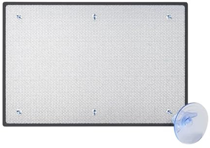 Wärmeregulierende Fensterfolie Sichtschutzfolie,Aluminium Spiegelfolie für Fenster,Sonnenschutz Scheibenfolie 7 mm,Isolierfolie Thermofolie Fenster für Hause,Büro