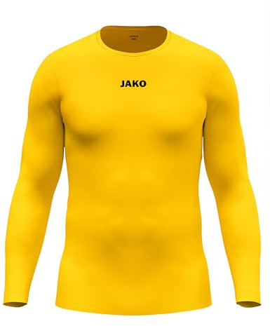 JAKO Unisex Longsleeve-Shirt Function, gelb, L