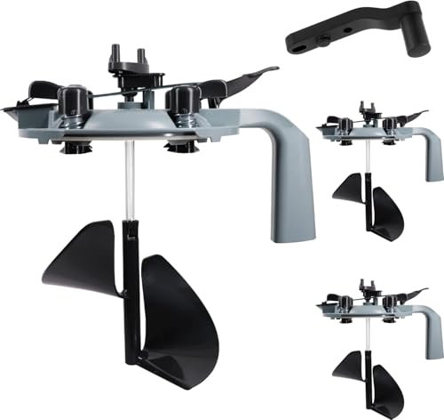 WOOLUCK® 3 pièces Couvercle pour pot de peinture, Distributeur de peinture avec poignée, Mélange Peinture, Bec verseur pour pots de peinture - 4L