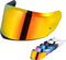 Helmvisier für FF808/Stream II, Motorradhelm Visier,UV Schutz Helmvisier,Motorrad Windschutz Helm Objektiv Visier.Motorradhelm Visier Ersatz (Chrom Rot)