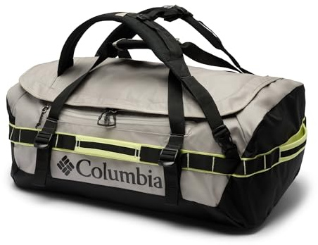 Columbia Unisex Landroamer 60L Duffle Bag Flint Grey/Black/Citron Haze, One Size