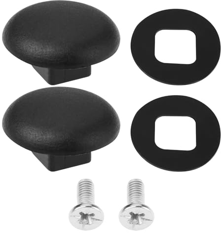 Be In Your Mind Lot de 2 Clips de Fixation pour Vitres de Voiture avec Vis 2839777 857379 Compatible avec Citroën Berlingo Et Compatible avec Peugeot