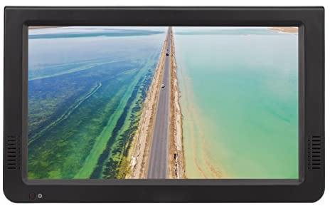 CHICIRIS TV Digital de 10 Pulgadas, Televisión LED Portátil con Soporte 1080P y Batería Recargable, para Actividades Al Aire Libre y Uso en Automóvil
