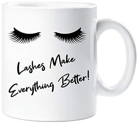 60 Second Makeover Limited Lashes Make Everything Better Mug False Eye Lashes Eyelash Extensions Friend Daughter