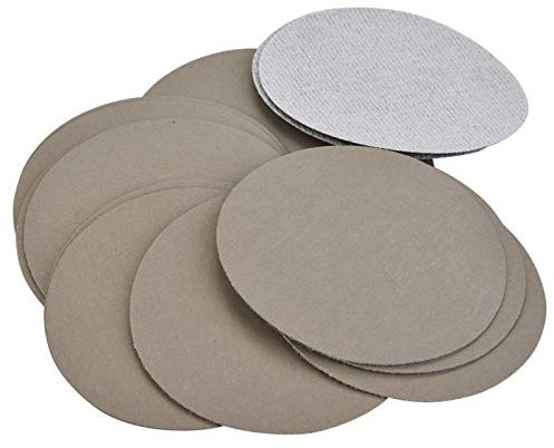 50Pcs Rond Papier de Verre, Crochet et Boucle Disques 75mm Ponceuse Disque Ponçage Papier de Polissage 3 Pouces Polissage Ponceuse Pads Meulage-Pads(5000#)