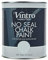 Vintro | No Seal Chalk Paint | Pale Blue-Green | Interior & Exterior Use | Furniture | Walls | Wood | Metal | 1 Litre (Harewood)