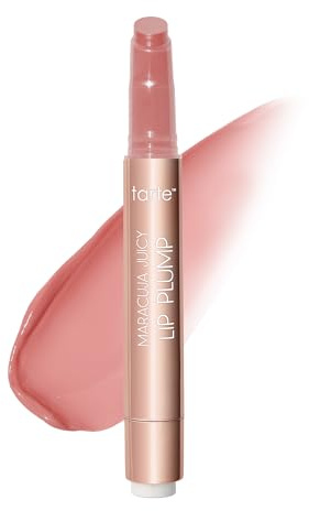 tarte maracuja juicy lip plump – Hydrating & Volumizing Lip Plumper Gloss Balm with Nourishing Hyaluronic Acid, Plumps & Moisturizes, Vegan & Cruelty-Free, full size, mixed berries