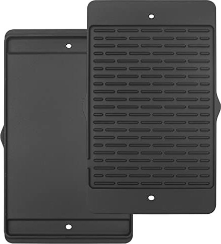 MOASKER 7566 Gusseisen Grillplatte für Weber Genesis 300 330 Serie, Einsatz für Weber Outdoor Grill Schiefer Grillplatte E-310 E-320 E-330 S-310 S-320 S-330 EP-310 EP-320 EP-330 CEP-330 CEP-333 0