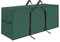 Vinsani® 9FT Christmas Tree Storage Bag Jumbo Waterproof Durable Zip Up Jumbo Sack Fabric Xmas Tree Storage Organiser Prevents Moisture & Dust (49.5 x 64 x 147 cm) – Green