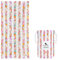 Dock & Bay Strandhandtuch - Schnell trocknende Mikrofaser, ohne Sand - Kompakt, Leicht - 100% recycelt - Inklusive Beutel - Kids - Pink Power, Medium (130x70cm, 51x28)
