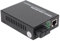 Convertidor de Fibra Gigabit Ethernet, Convertidor de Medios de Fibra de 850nm 1000Mbps, Transceptor de Fibra Ethernet RJ45 Multimodo con Indicador LED