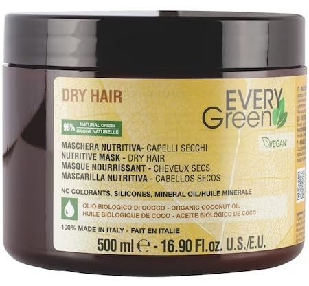 EVERY GREEN Mascarilla Vegana Nutritiva Dry Hair 500 ml