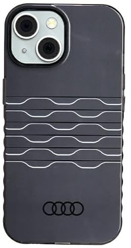 Audi IML Case Hülle für iPhone 15/14 / 13 6.1 Schwarz hardcase AU-IMLMIP15-A6/D3-BK
