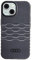 Audi IML Case Hülle für iPhone 15/14 / 13 6.1 Schwarz hardcase AU-IMLMIP15-A6/D3-BK