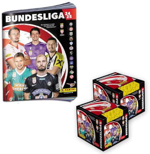 Panini Admiral Bundesliga Österreich 2024/25 Stickerkollektion (Mega-Bundle)