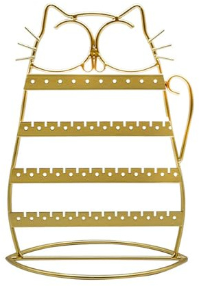 JYCRA Schmuckständer, Schmuckständer, Ohrringhalter, Organizer für Ohrringe, Präsentationsständer, Ohrringständer, Ohrringständer (Eulen-Schmuckständer)