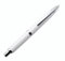 JINHAO 10 Press Fountain Pen Retractable Metal Pen with Ink Converter (Fine Nib, Pearl White)