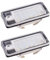 Kennzeichenbeleuchtung, Kennzeichenleuchte 2PCS Hintere Kennzeichenbeleuchtung Passend für Audi A3 S3 8P A4 S4 B6 B7 A6 C6 S6 A8 S8 Q7 RS4 RS6 Auto Lampe Licht