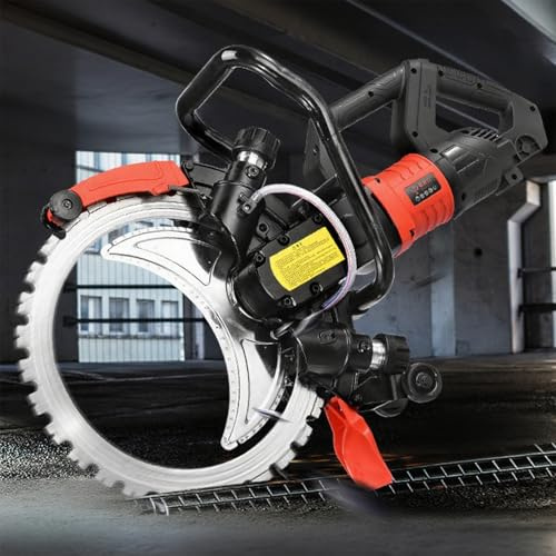 twostronking Betontrennsäge, 8900/9500 W Elektrische Ringsäge, Mit 41 cm Diamantsägeblatt, 30 cm Schnitttiefe, 90°-Schnitt Ohne Totwinkel, 3000 U/Min, Für Ziegel, Granit, Marmor Und Beton 8980W