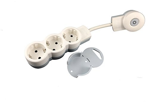 Multiprise Schuko, 3 ou 4 prises avec interrupteur éclairé