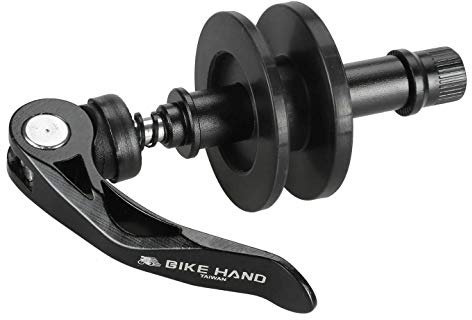 BIKE HAND Dummy-Nabe für Fahrräder, einfacher Kettenhalter, Rahmenschutz, Schnellspanner oder MTB, 12 mm Steckachse