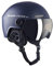 Black Crevice Erwachsene Skihelm Gstaad, Navy/weiß, 51-53 cm
