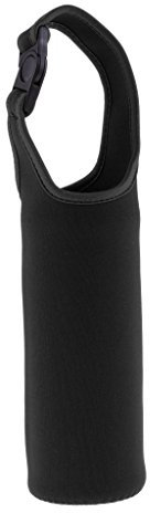 Tenlacum Isoliertasche für Wasserflaschen, 450 ml, Schwarz