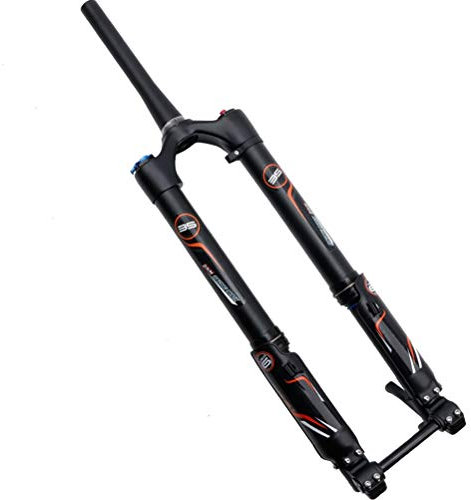 MTBforks VTT Fourche 26 27.5 inch Ultra-léger Contrôle de l'épaule Aluminum Alloy Vélo de Montagne Air Suspension Amortisseurs Voyage: 120-160 mm