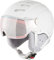 Alpina Jump 2.0 QV - Sicherer, StoÃŸabsorbierender & Individuell Anpassbarer Skihelm Für Erwachsene, White-Grey Matt, 59-61