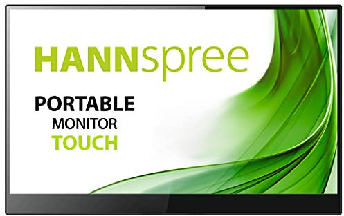 Hannspree MONITOR HT 161 CGB MONITOR PANTALLA TÁCTIL 39,6 CM (15.6) 1920 X 1080 PIXELES NEGRO, PLATA MULTI-TOUCH