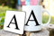 Alphabet Letter Mug Cup Initial A Coffee/Tea Gift Endless Prints LTD (A)