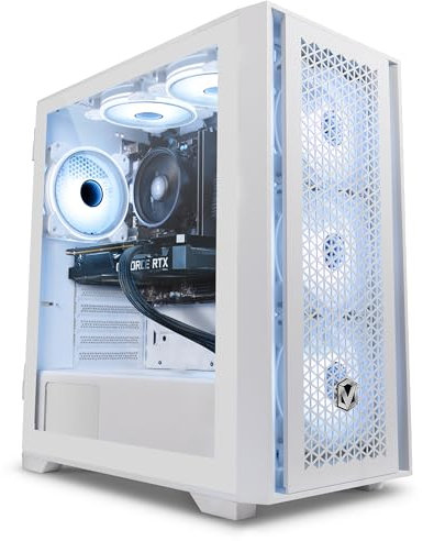 Vibox V-39 White Gaming PC • AMD Ryzen 5 4500 4.1GHz • Nvidia RTX 3060 OC 12GB • 16GB RAM • 1TB SSD • Windows 11 • WiFi • Prebuilt