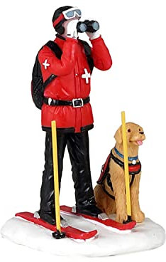 Lemax - Vail Village - Figur: Ski Patrol