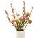 Gry & SIF Dekorative Blumen-Arrangements, Kunstblumen für Zuhause, handgefertigte Filz-Blumen, Handmade, Fairtrade | 1x Filz-Blumenstrauß Lola, 26-teilig
