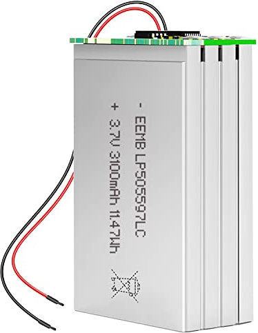 EEMB 3.7V Battery Pack, 14.8 V 3100mAh Lithium Polymer Battery Pack Rechargeable Battery-Various Batteries And Connectors Can Be Customized