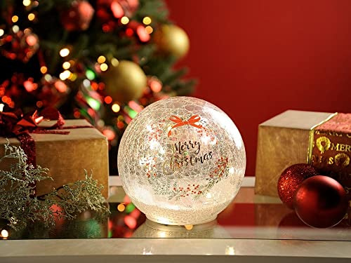 Festive Productions Christmas Bow Crackle Ball - 20cm