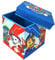 Superdiver - Storage Box and Stool Paw Patrol - Official Paw Patrol License - 30x30x30 cm - Foldable Pouf with Padded Lid - Toy Organizer