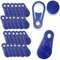 24 Stück Planenspanner Plannenhalter Plannenösen Clip Klemme Planen Halter Ösen Befestigungsclips für Zelt Boots Abdeckplanen Sowie Sonnensegel und Werbebanner von all-around24 (24 Stück)