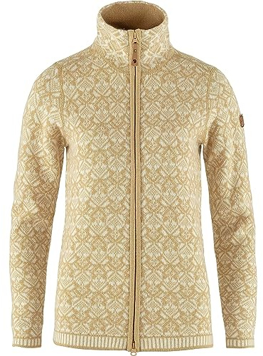 Fjällräven Damen Snow Cardigan Jacke, Dune Beige, M