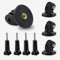SNSYGN Tripod Mount Adapter for GoPro, Action Camera Monopod Mount Compatible with HD Hero and Hero 1/2/3/4 with 1/4 Screw Camera Mount Compatible Thumbscrew (Black)